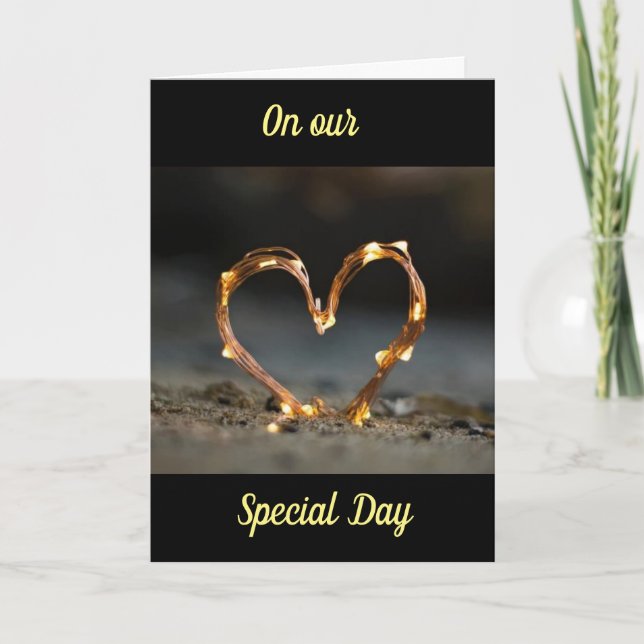 TARJETA ME ENCANTA "TI" EN "NUESTRO ANIVERSARIO" (Anverso)