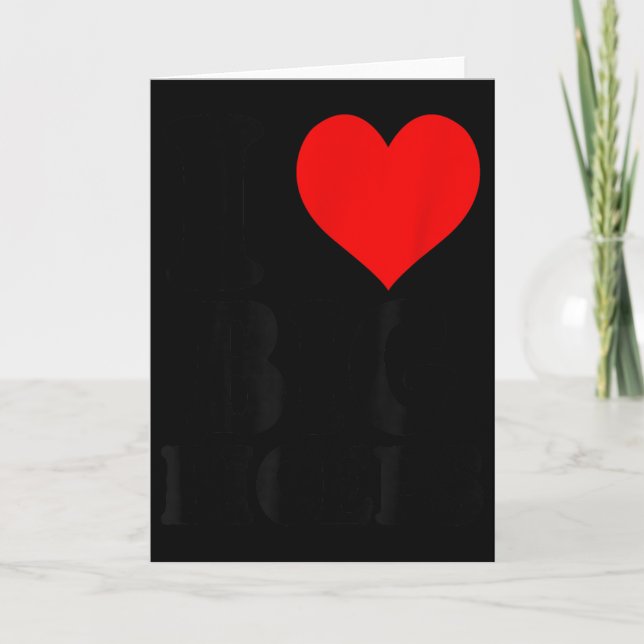 Tarjeta Me Encantan Los Bíceps Grandes (Anverso)