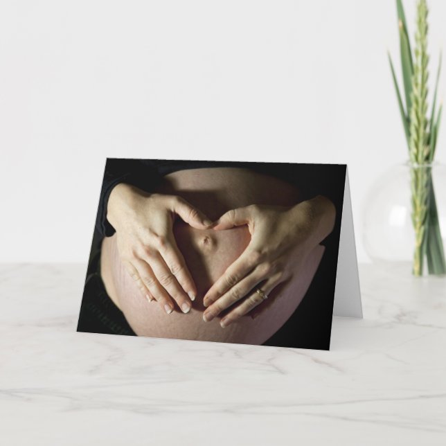 Tarjeta Me Encanto Mi Bump (Anverso)