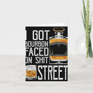 Tarjeta Me Encontré Calle Cara Bourbon - Whisky & Bourbon