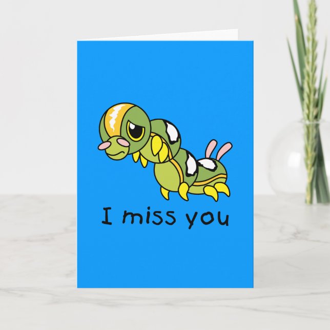 Tarjeta Me Extraño De Usted Triste Sola Llorando Llorando  (Anverso)