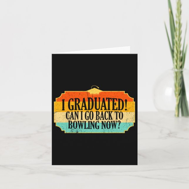 Tarjeta Me gradué (Anverso)