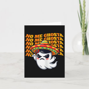 Tarjeta Me Gusta Divertido Fantasma Mexicano Mujeres Hallo