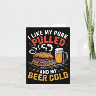 Tarjeta Me Gusta Mi Cerdo Que Se Puso Y Mi Bb De Parrillad