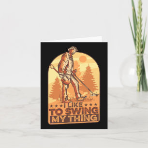 Tarjeta Me Gusta Swing My Thny Metalizado Detecting Gol