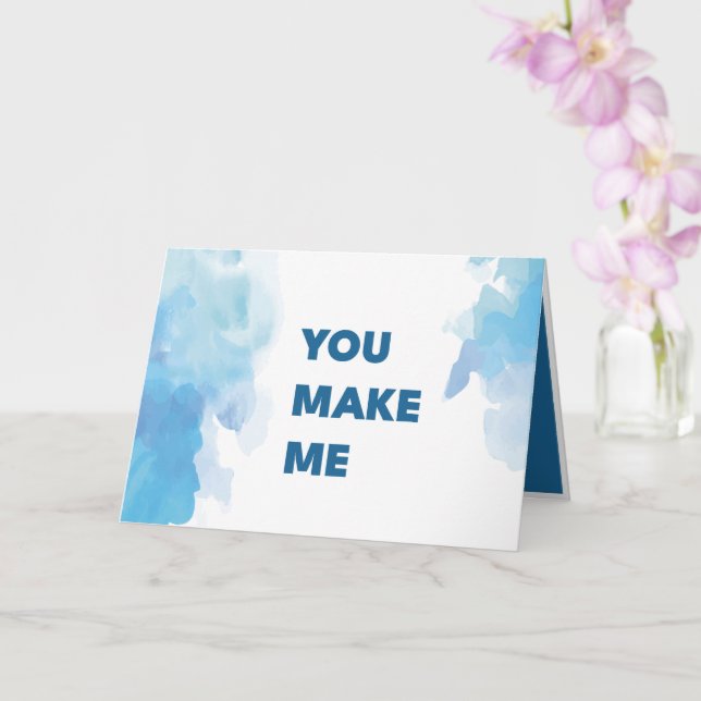 Tarjeta Me Haces Sentir Seguro (Orquídea)