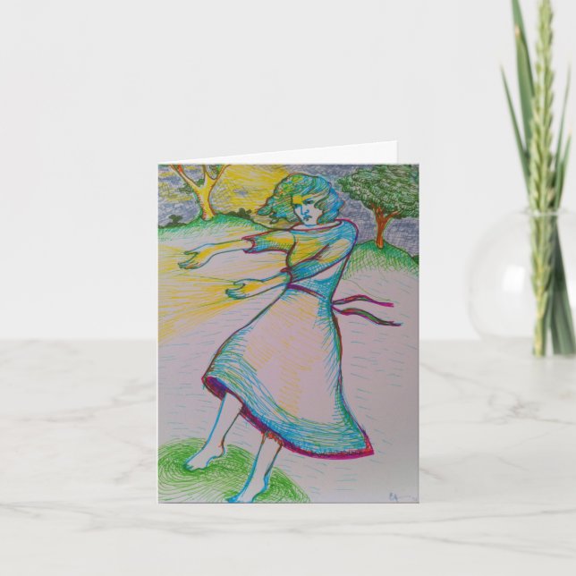 Tarjeta Me inspiras (mujer) (Anverso)