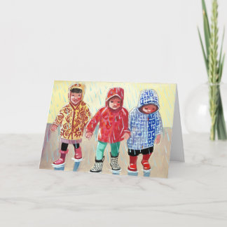 Tarjeta Me llevo con un poco de ayuda de mis amigos