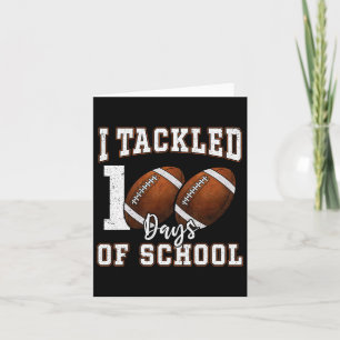 Tarjeta Me Ocupé De 100 Días De Colegio En El 100 Día Bo