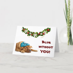 TARJETA **ME PIERDO TANTO "TÚ** A **NAVIDADES** TANTO :(