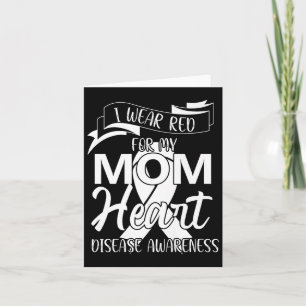 Tarjeta Me Pongo Rojo Por La Conciencia De La Enfermedad C