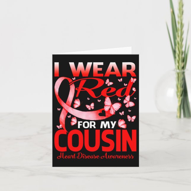 Tarjeta Me Pongo Rojo Por La Conciencia De Mi Primo Sobre  (Anverso)