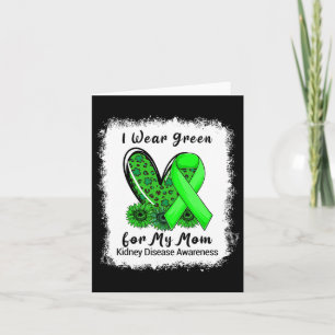Tarjeta Me Pongo Verde Para Concienciar A Mi Mamá Sobre La