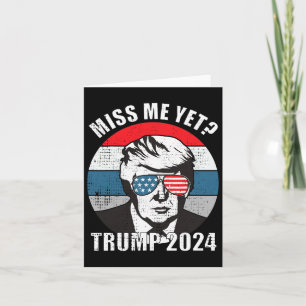 Tarjeta Me sigue siendo gracioso Trump 2024 2