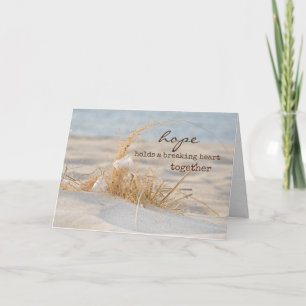Tarjeta Meather In Beach Grass