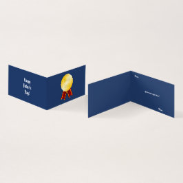 Tarjeta Medalla Cinta Mejor Papá Día del Padre