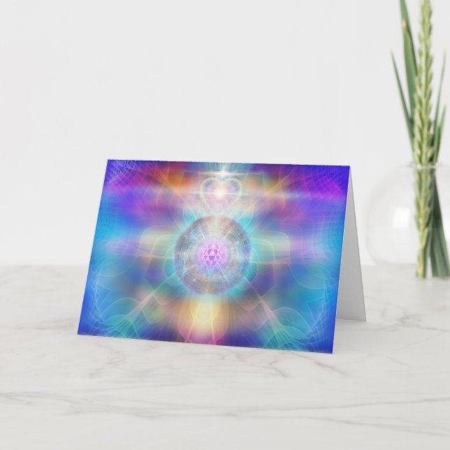 Tarjeta Medallón Yantra H122 (Anverso)