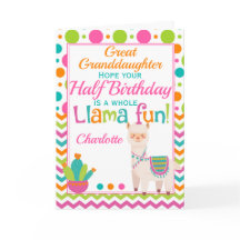 Media Cumpleaños Cte Llama 6 Meses