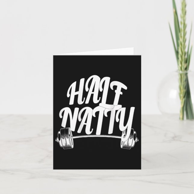 Tarjeta Media Natty Bodybuilding (espalda) Fitness Steroid (Anverso)