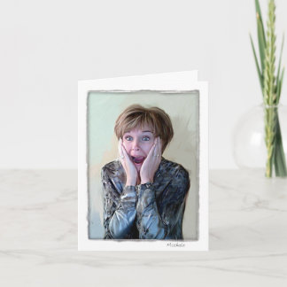 Tarjeta mediana. Humorístico, pensando en ti.