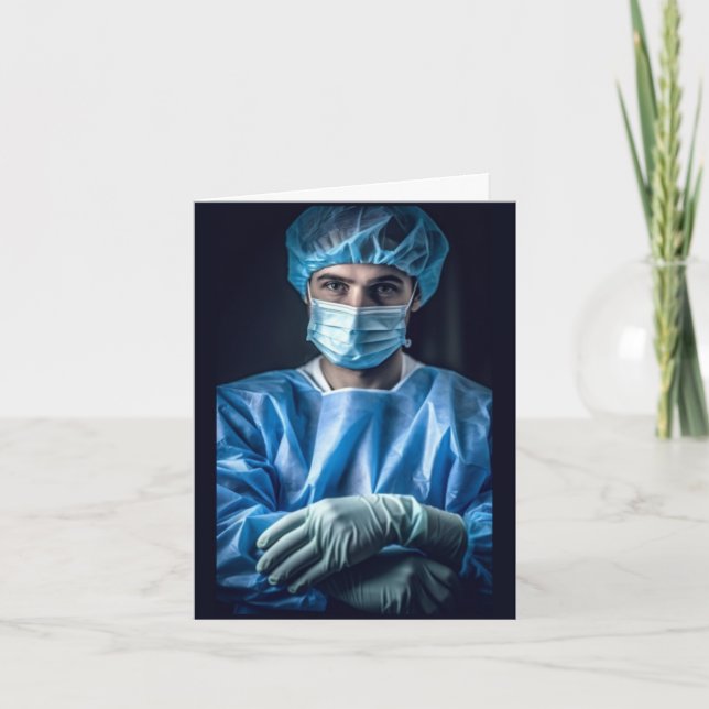 Tarjeta Médica de Cirujano Gracioso (Anverso)