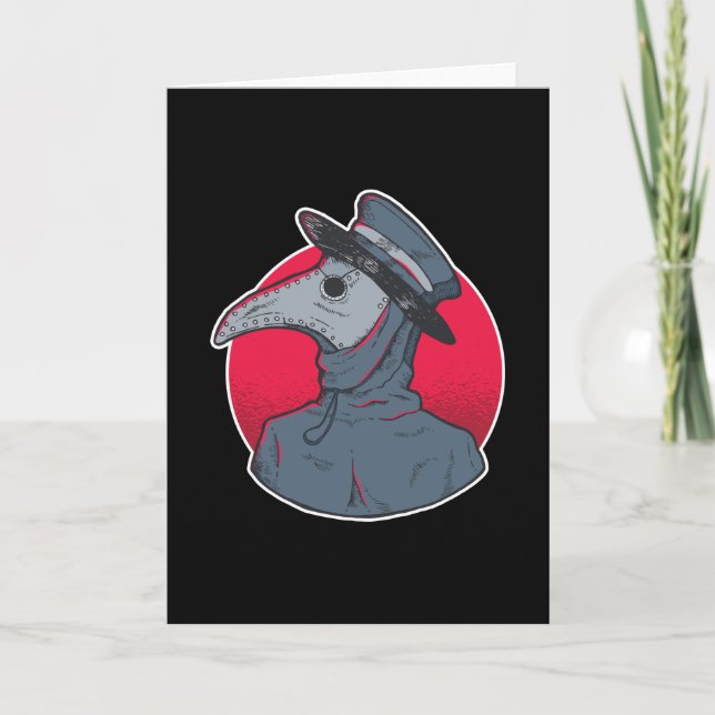 Tarjeta Médica de plaga vintage (Anverso)