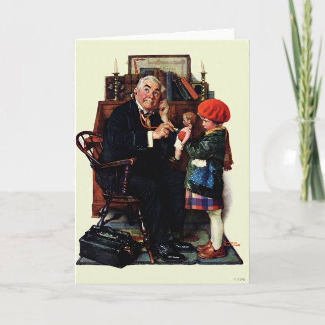 Tarjeta Médica y muñeca (Anverso)