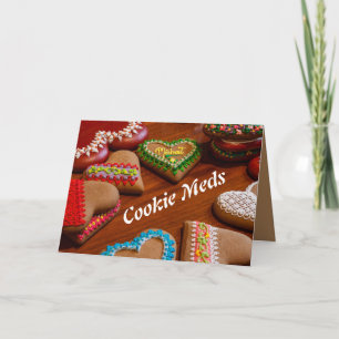 Tarjeta Medicamentos de Galleta