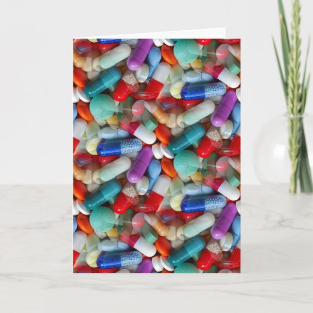 Tarjeta medicamentos para pastillas (Anverso)