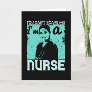 Tarjeta Medicina -No puedes asustarme soy enfermera