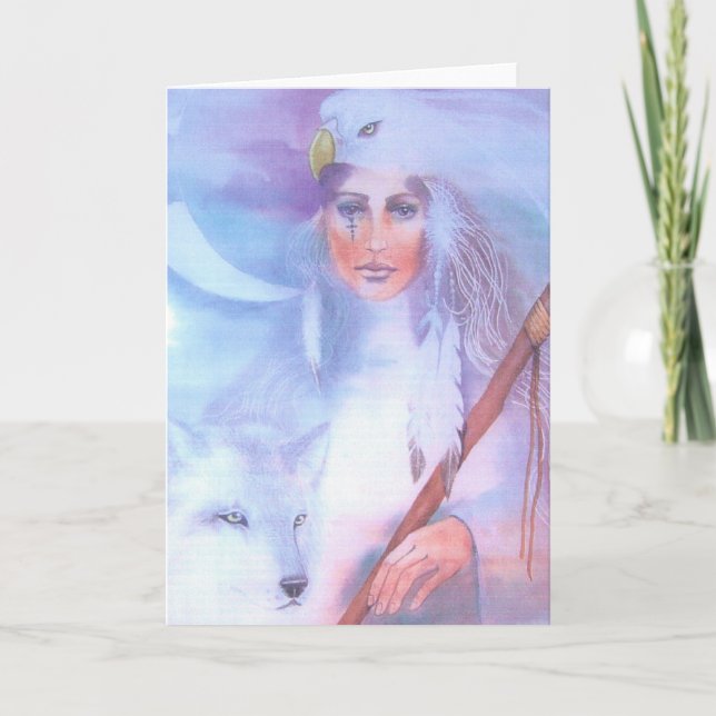 Tarjeta medicine woman (Anverso)