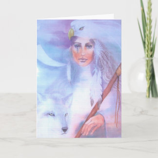 Tarjeta medicine woman