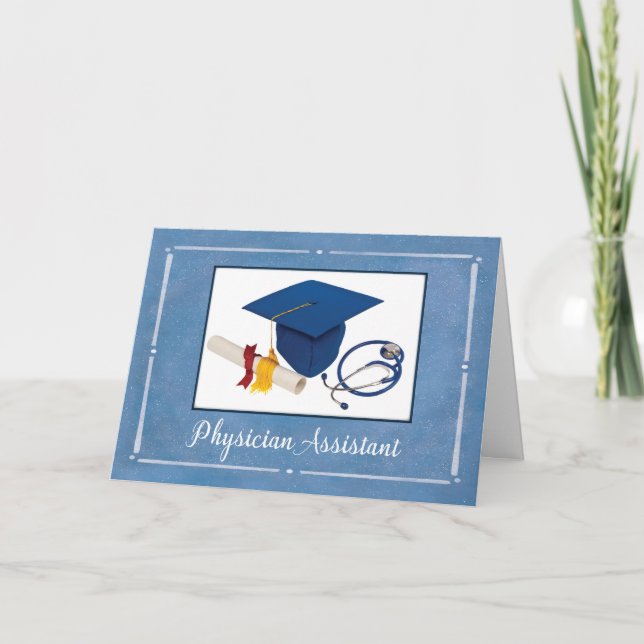 Tarjeta Médico de Graduado Diploma de Cápsula Estetioscopi (Anverso)