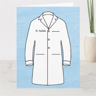Tarjeta Médico Doctor Cuidado del Paciente Gracias