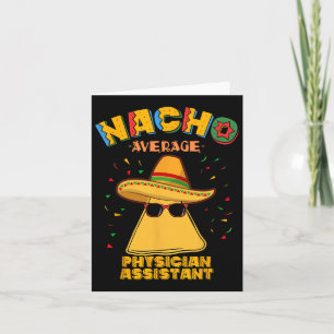 Tarjeta Médico promedio de Nacho Istant Cinco De Mayo