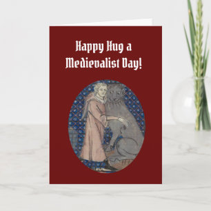 Tarjeta Medieval greeting card