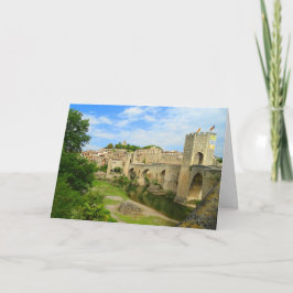 Tarjeta Medieval Village Spain
