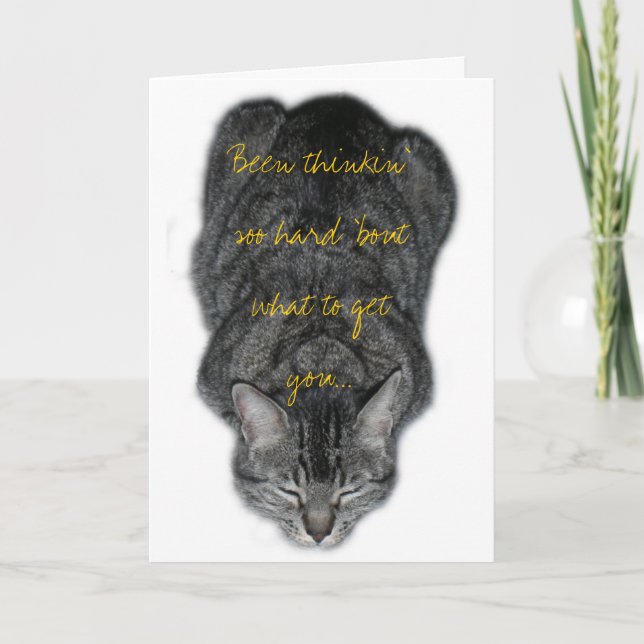 Tarjeta meditación del cumpleaños (Anverso)