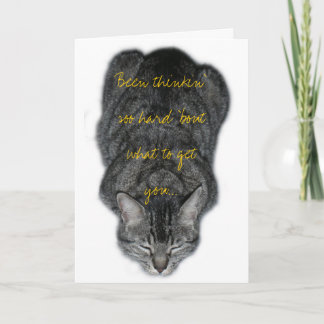 Tarjeta meditación del cumpleaños