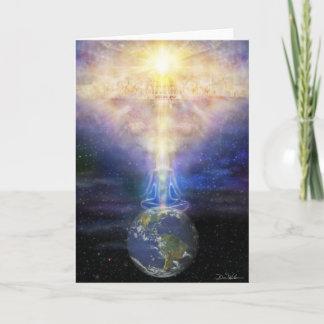 Tarjeta Meditador de la Tierra