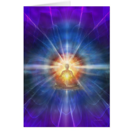 Tarjeta Meditator 8 de la yoga