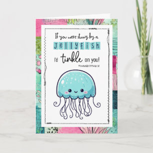 Tarjeta Medusa Amiga Divertida Aquí Para Ti Amigo