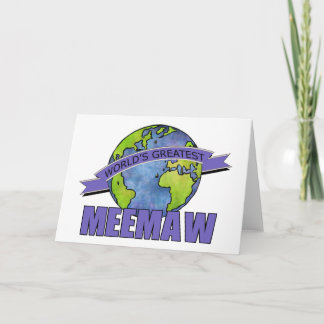 Tarjeta MeeMaw más grande del mundo