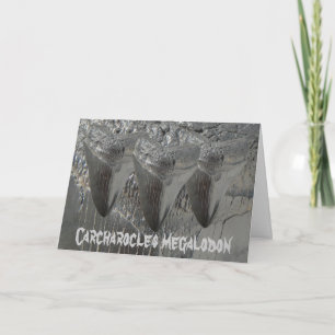 Tarjeta Megalodon de Carcharocles