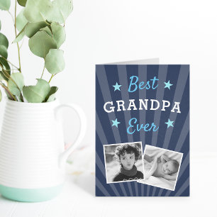 Tarjeta Mejor abuelo jamás   Foto del Día del Padre