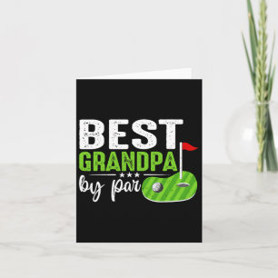 Tarjeta Mejor Abuelo Por Par Día del Padre Deportes Golf A