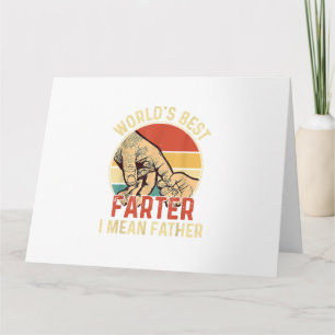 Tarjeta Mejor adiós del mundo que quiero decir Día del Pad