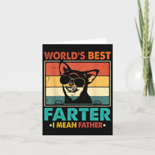 Tarjeta Mejor adiós del mundo que quiero decir Día del Pad