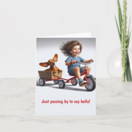 Tarjeta Mejor Amigo Dachshund