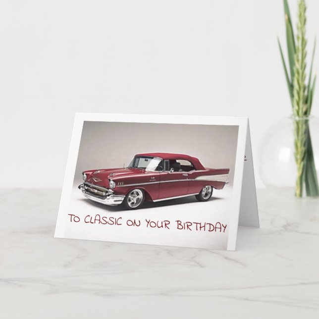 TARJETA **MEJOR AMIGO** Y UN **CLÁSICO** EN SU CUMPLEAÑOS (Anverso)